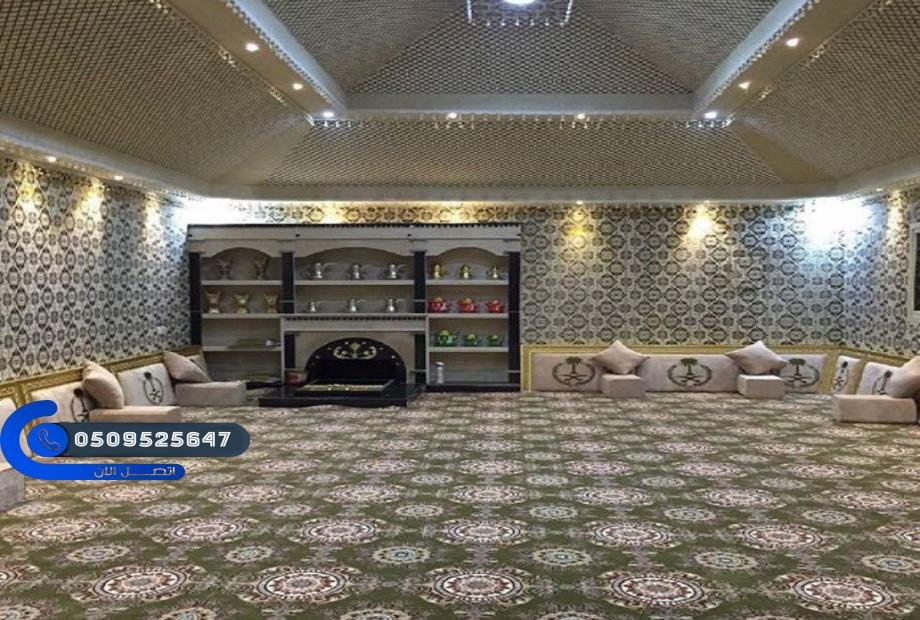 بيوت شعر ملكي كبيرة وصغيرة بتصاميم فخمة الشرقية